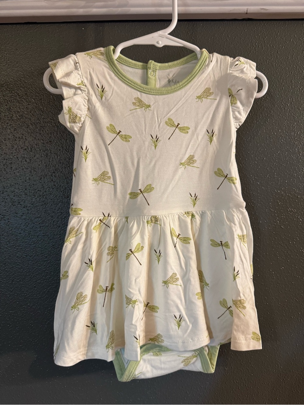 Kyte Baby NWT Dragonfly Twirl Skirted Bodysuit